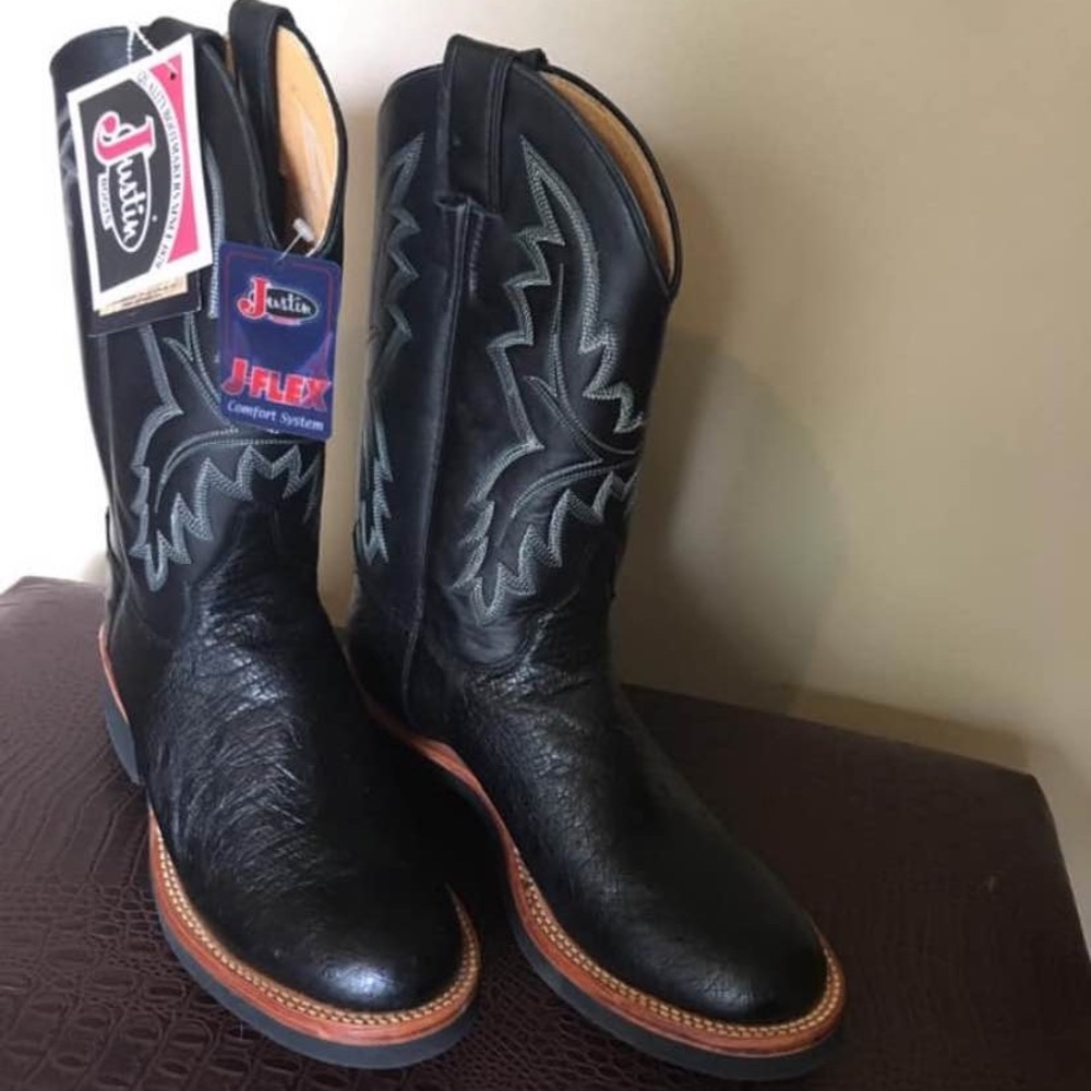 Justin Tekno Crepe Boots